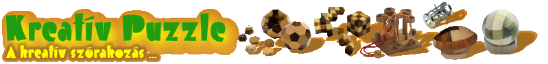 kreatív puzzle :: készségfejlesztő játékok társasjátékok puzzle ördöglakatok fejtörők építőjátékok 3d puzzle golyópálya kreativpuzzle:Ördöglakat játék és logikai játékok